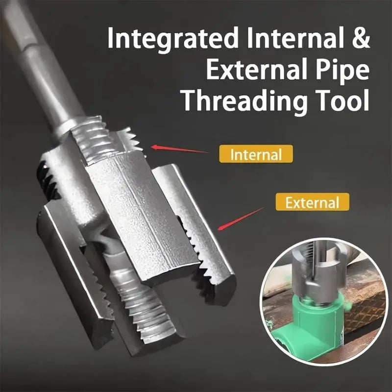1/2'' 3/4'' PVC Pipe Thread Cutting Tool