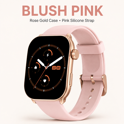 Health Smartwatch 3 – Bluetooth Calling Smart Watch with Health Tracking, 10-Day Battery & IP68 Waterproof for iPhone & Android