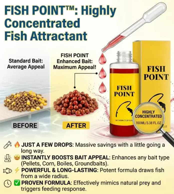 🎣 Concentrated Fish Attractant Liquid – 🐟Fast-Acting Red Worm Formula