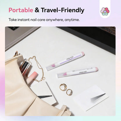 Cuticle Remover Pen Set 2PCS with Oil