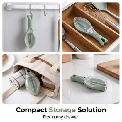 🐟 Mess-Control Fish Scaler with Collection Lid