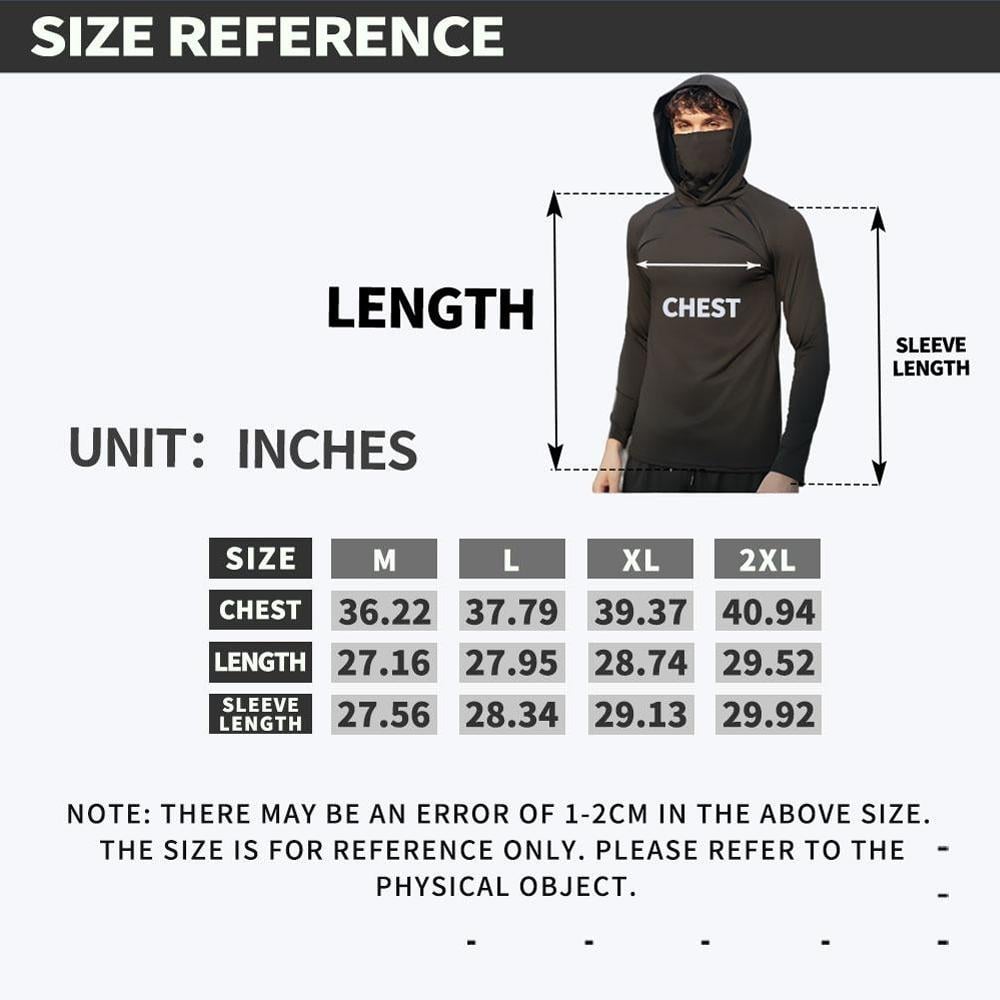 Men's Hoodie 6-Pack – 49% OFF | Slim Fit, UPF Sun Protection, Breathable