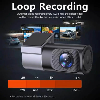 Wired WiFi Dash Cam 1080P HD