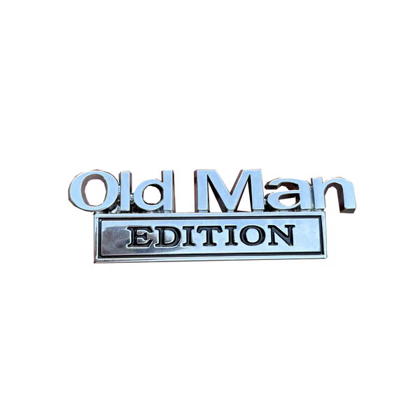 New Year Hot Sale  - 🚗 Old Man Edition Car Emblem