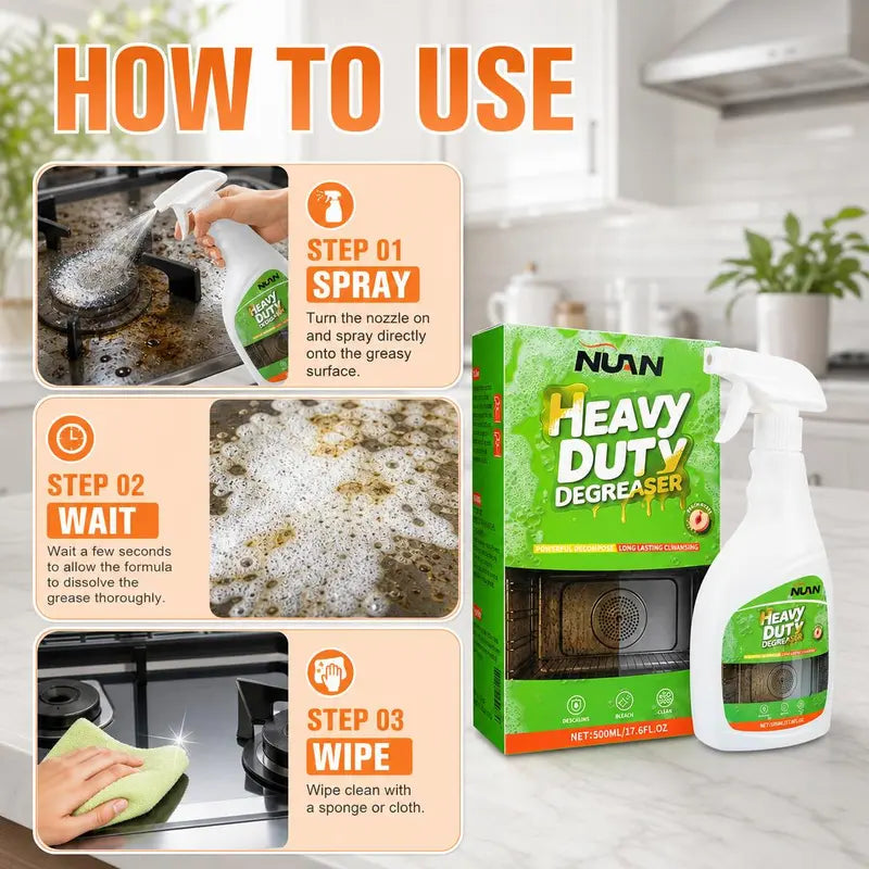 Heavy Duty Active Spray Kitchen Cleaner - 500ml
