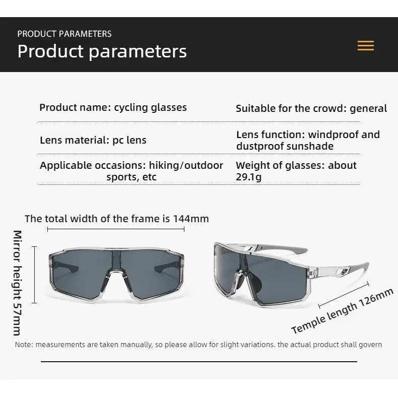 Unisex Statement Sunglasses - Colorful Mirrored 1-Piece Rubber Shield Design, Windproof UV400 Shield