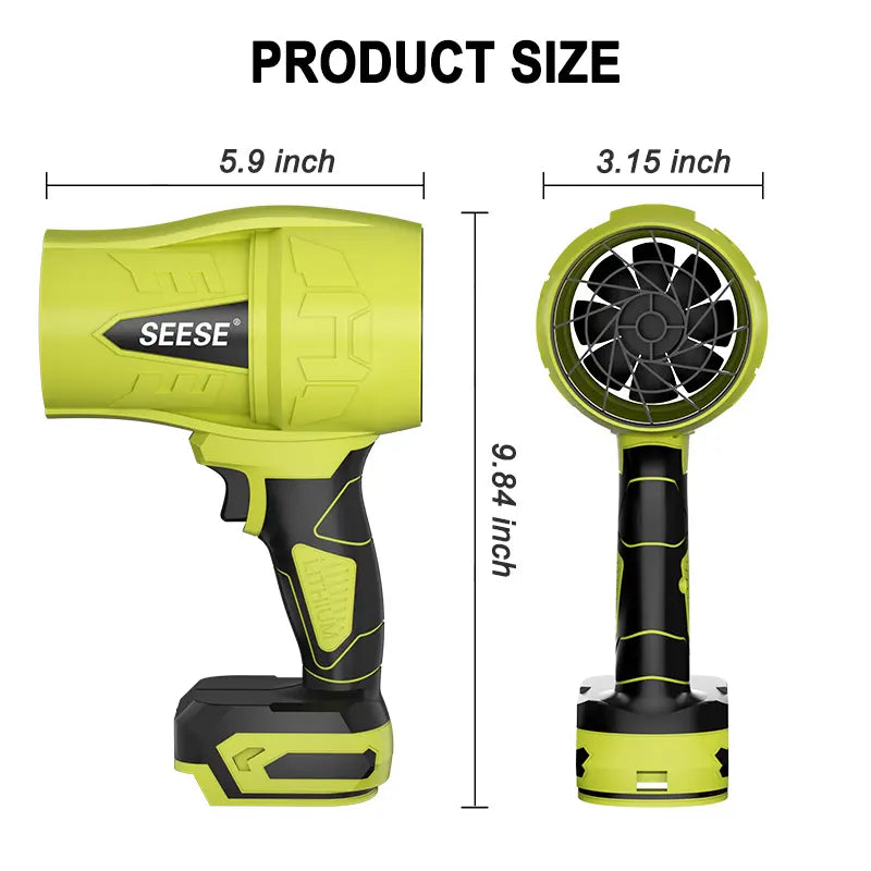 Turbo Jet Blower - Cordless Leaf & Snow Blower