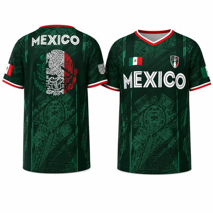 2026 Mexico Chichén Itzá Football Jersey ⚽ Vintage Pyramid Design | Limited Edition Fan