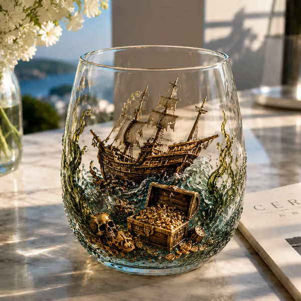 ⚓🌊Release The Kraken Pirate Glass Collection