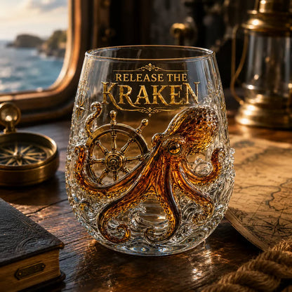 ⚓🌊Release The Kraken Pirate Glass Collection