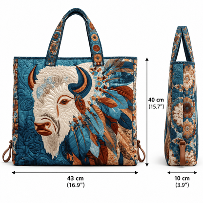 🔥LAST DAY 50% OFF💥Handmade Native American Quilted Tote Bag💝👛