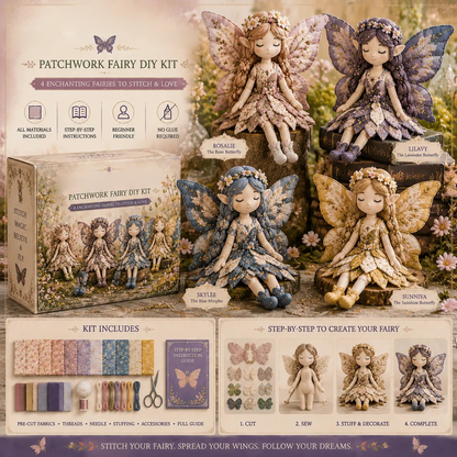 🔥LAST DAY 49% OFF🧵Fairy Patchwork DIY Collection