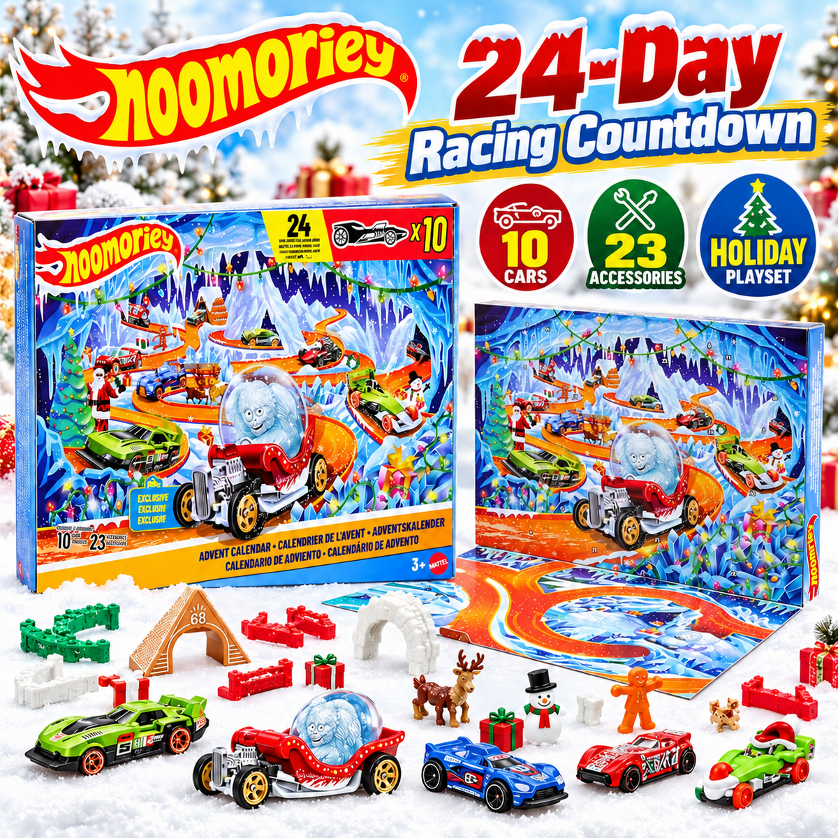 24-Day Christmas Racing Advent Calendar