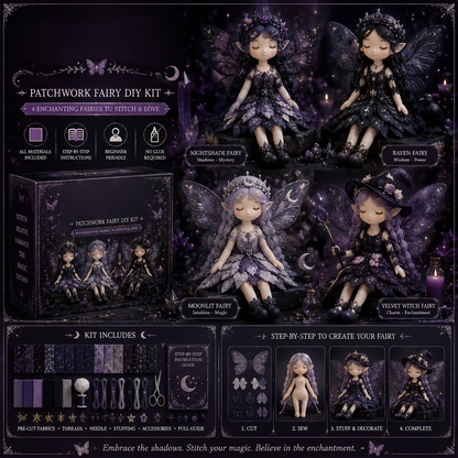 🔥LAST DAY 49% OFF🧵Fairy Patchwork DIY Collection