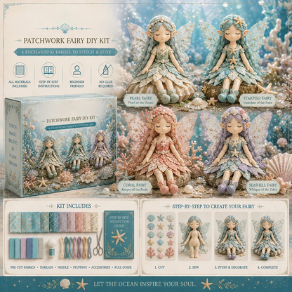 🔥LAST DAY 49% OFF🧵Fairy Patchwork DIY Collection