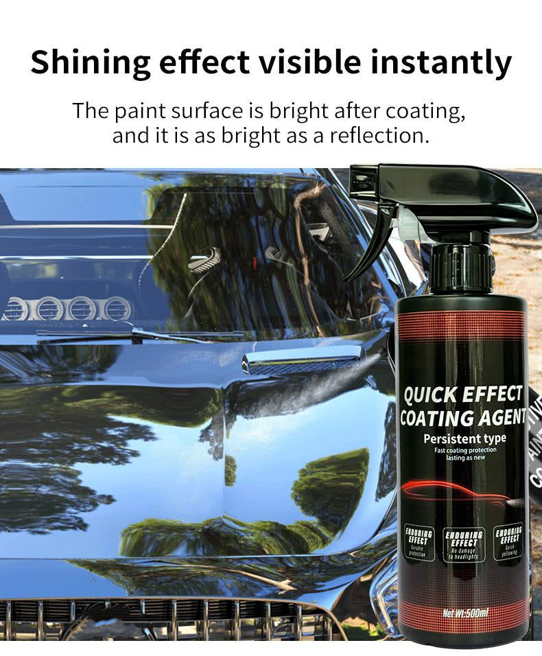 🔥3-in-1 Quick Effect Car Coating Spray ✨ High Protection Quick Coat & Ceramic Shield for Car Paint 🚗💎