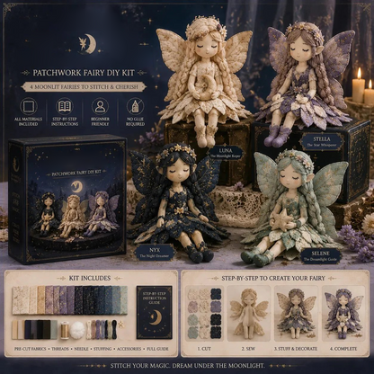 🔥LAST DAY 49% OFF🧵Fairy Patchwork DIY Collection