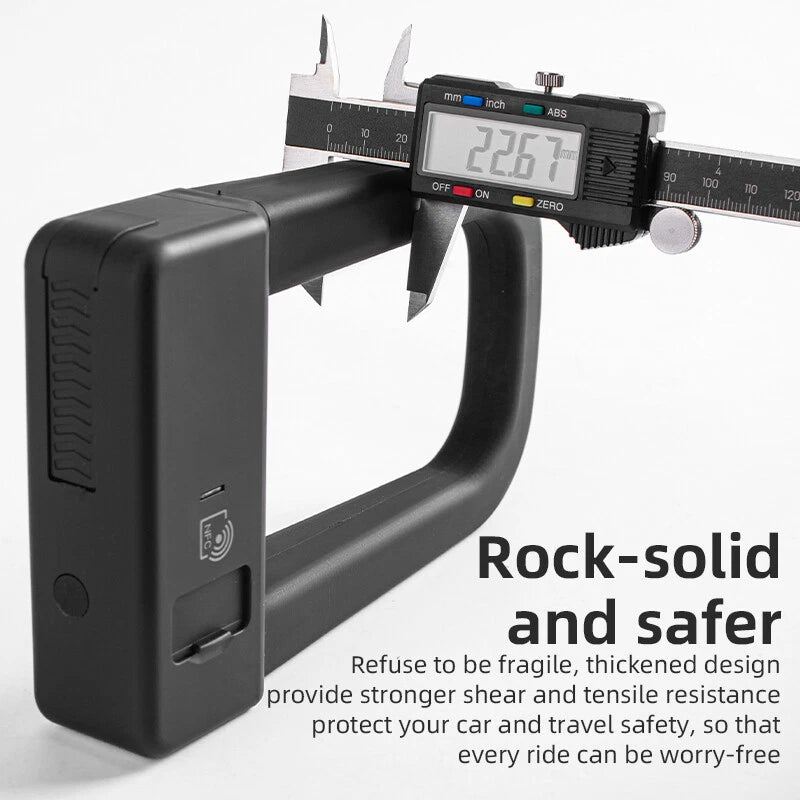 Smart NFC Bicycle U-Lock – Keyless, Secure & Ultra-Convenient🚲✨