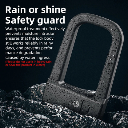 Smart NFC Bicycle U-Lock – Keyless, Secure & Ultra-Convenient🚲✨