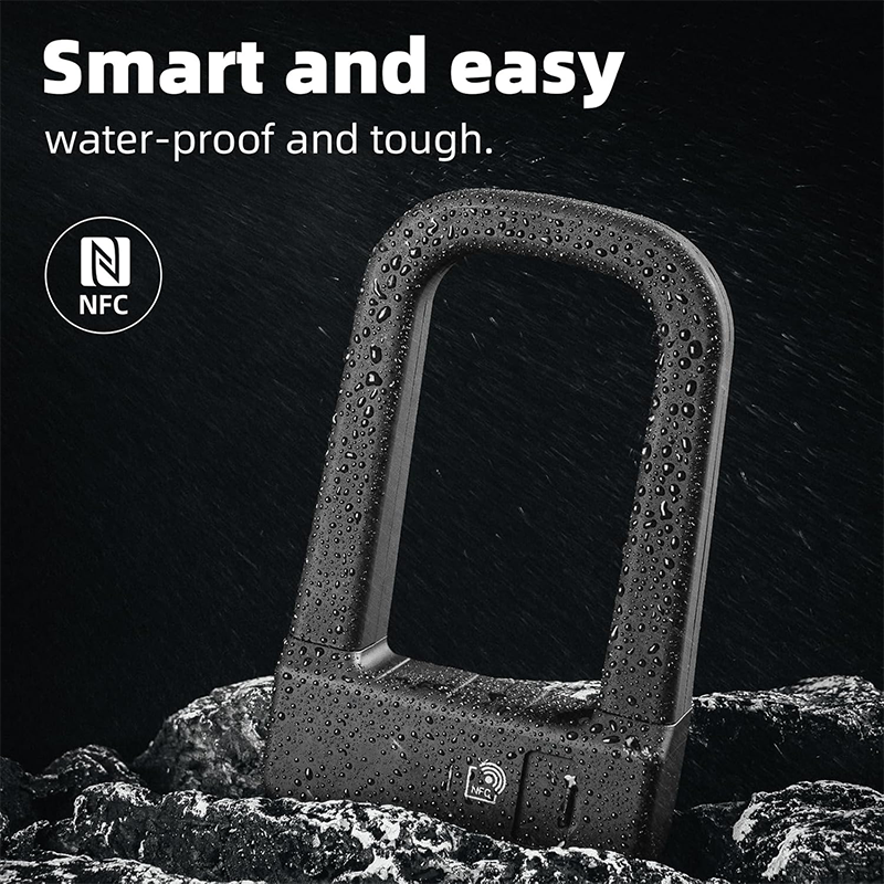 Smart NFC Bicycle U-Lock – Keyless, Secure & Ultra-Convenient🚲✨