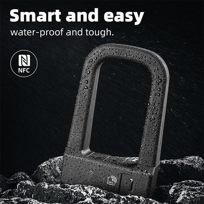 Smart NFC Bicycle U-Lock – Keyless, Secure & Ultra-Convenient🚲✨
