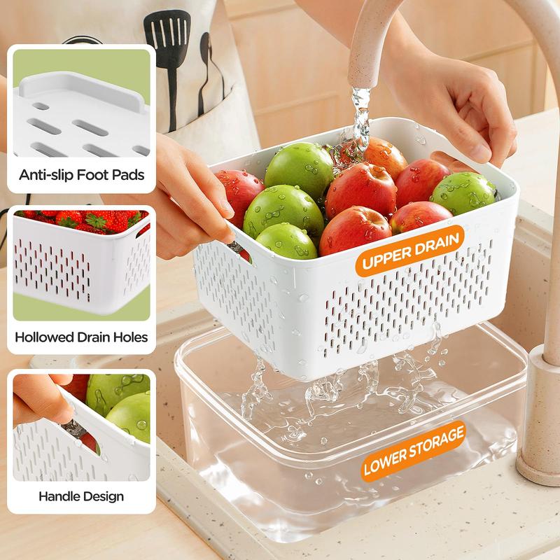 Selyn™ Fruit & Vegetable Storage Box Set (4-Count🍒🥝Free Shipping)