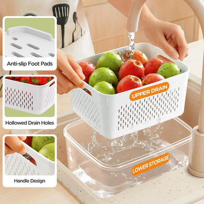 Selyn™ Fruit & Vegetable Storage Box Set (4-Count🍒🥝Free Shipping)
