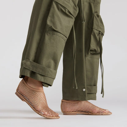 Last Day 70% Off Women's Rhinestone Flat🩴🏖️