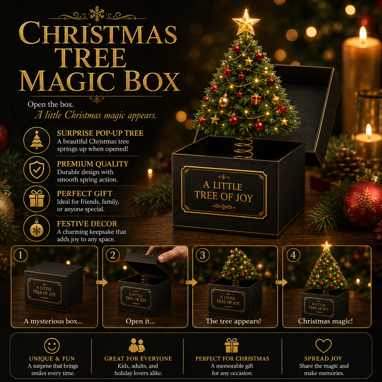 🎅Christmas Early Discount 49% Off ✨Christmas Magic Surprise Box🎁