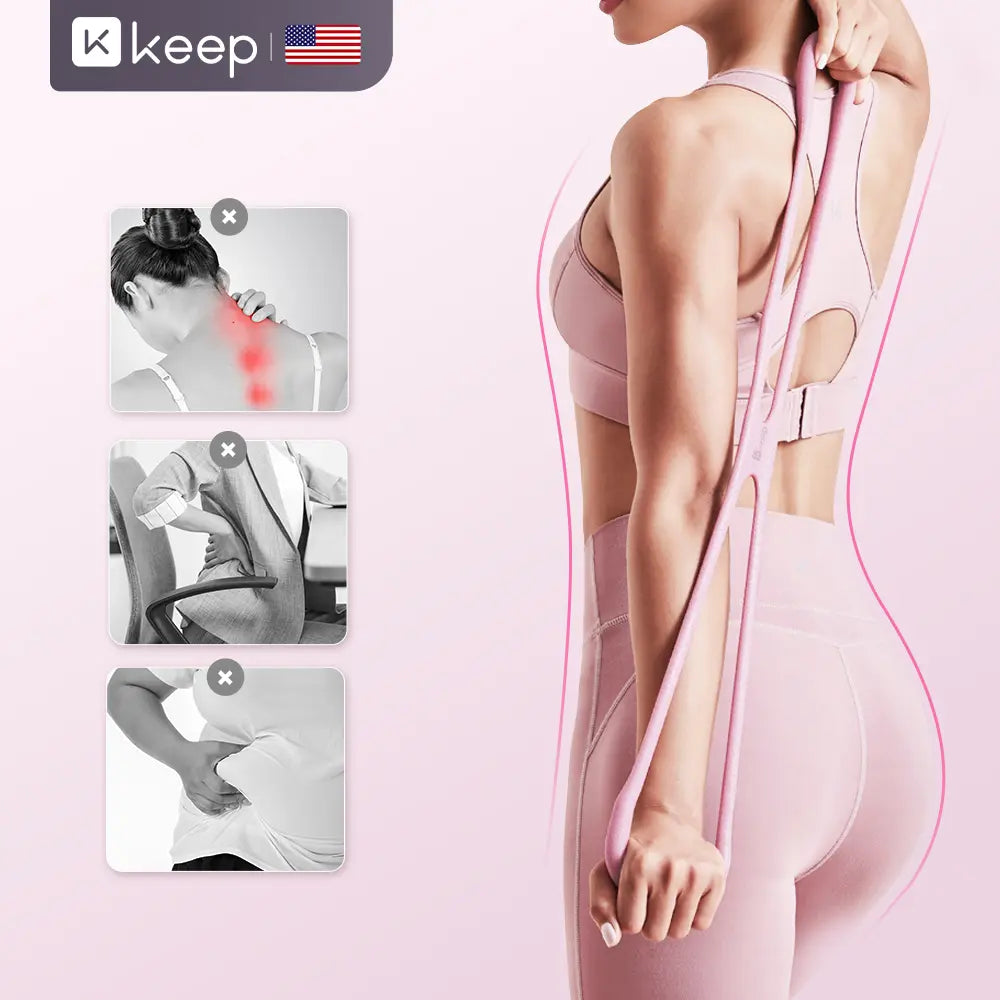 Resistance Bands - Figure 8 TPE Exercise Bands for Women