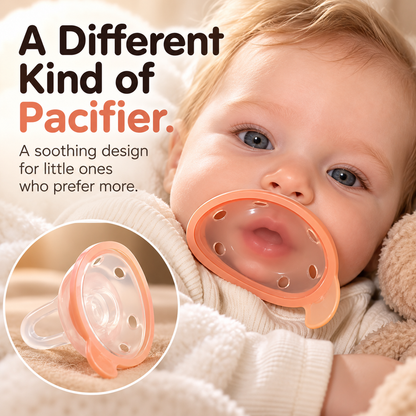 🍼 Breast-Like Silicone Baby Pacifier – Soft, Flexible Soothing Design for Breastfed Babies