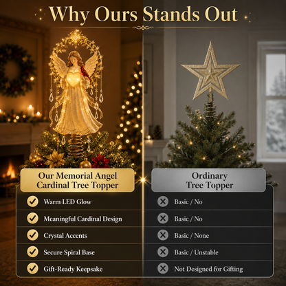 🎄Meaningful Christmas Tree Topper Collection– Lighted Holiday Keepsakes