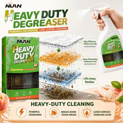 🔥Heavy-Duty Kitchen Degreaser Spray 500ml | Fast-Acting Stubborn Grease, Oil & Burnt Grime Cleaner for Stovetops, Hoods & Cabinets