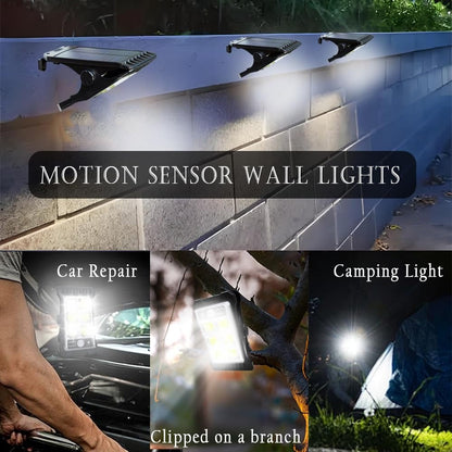 Solar Motion Sensor Lights☀️🏡Auto On/Off, Weatherproof & Powerful