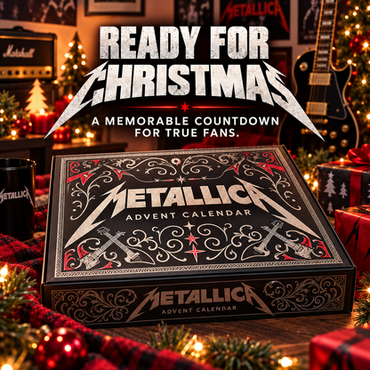 🤘 Metallica Advent Calendar – 24-Day Rock Christmas Countdown