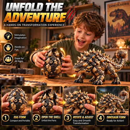 🦖 Egg to Dinosaur™ – Transforming Dino Egg toy🥚