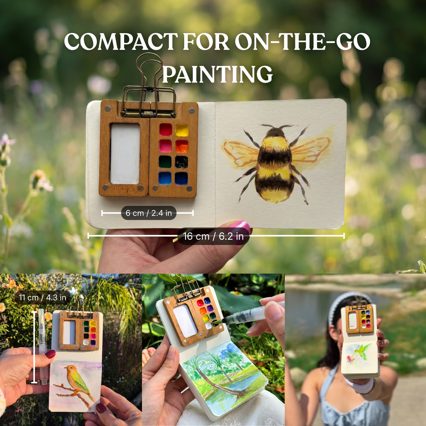 🎁Last Day Promo 49% OFF - 🎨Portable Watercolor Kit