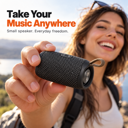 Mini Portable Bluetooth Speaker – Pocket-Size Wireless Audio for Everyday Adventures