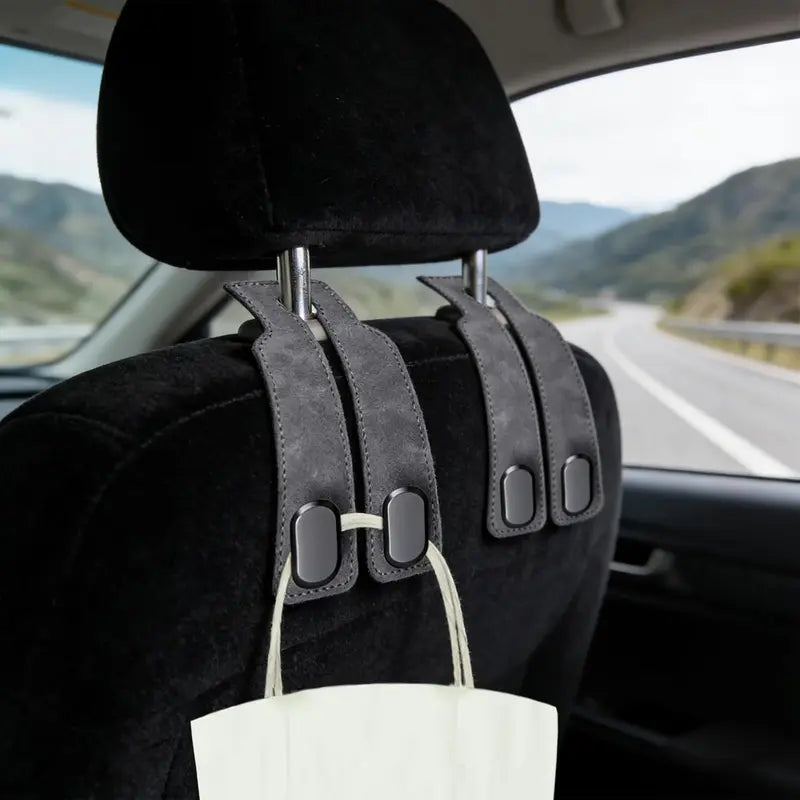 Universal Car Headrest Hanger Hooks Set