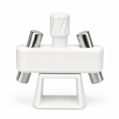 💅 Rotating Cat Eye Gel Nail Magnet Tool with Dual Height Finger Rests 💎