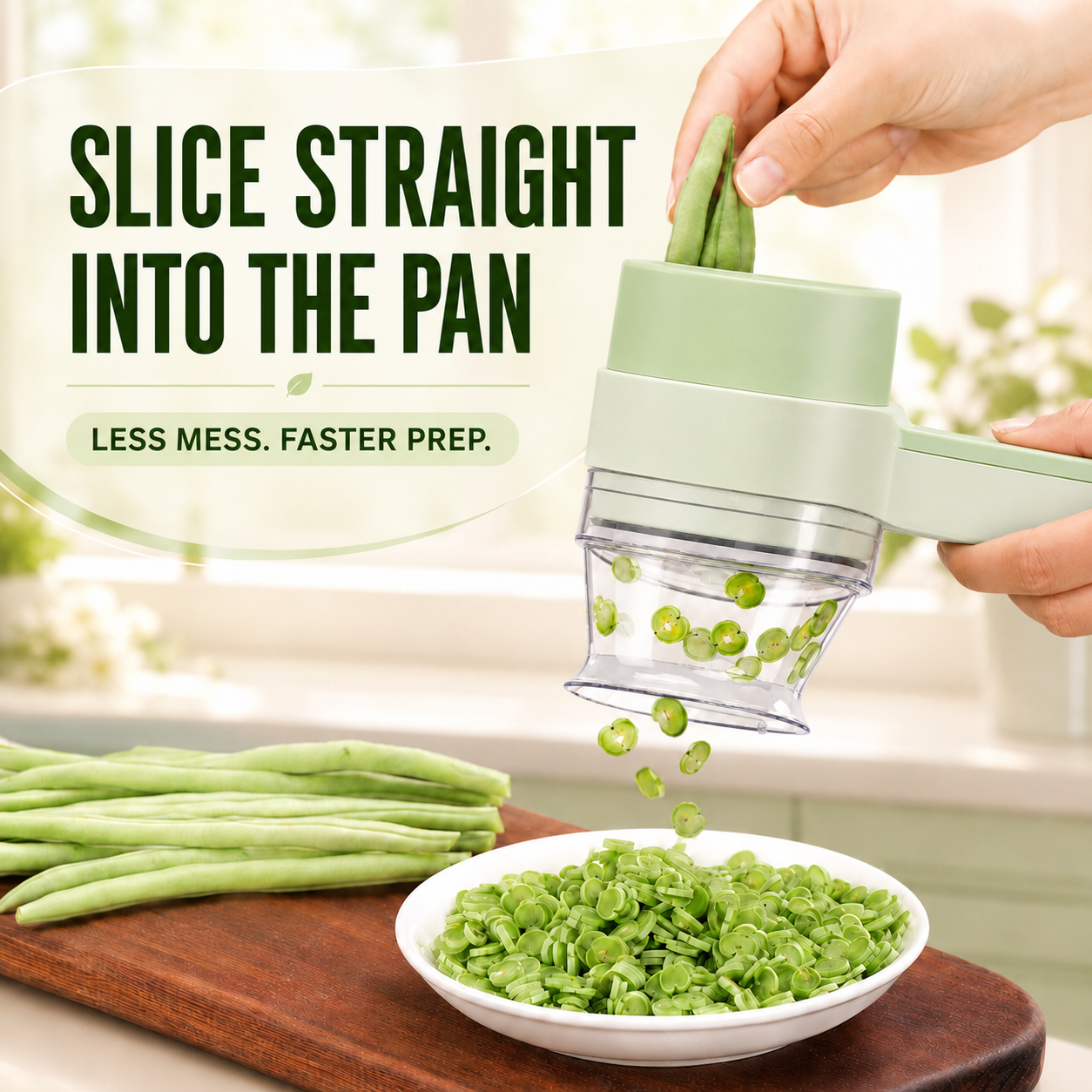🧄🥕4-in-1 Handheld Electric Chopper – Slice, Mince, Peel & Clean in Seconds ⚡