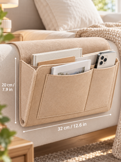 🔥 50% OFF Bedside Hanging Organizer – Keep Essentials Within Reach