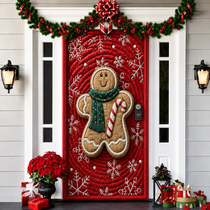 🎉🔥Last day with huge discounts!🌟2026 3D Christmas front door decoration