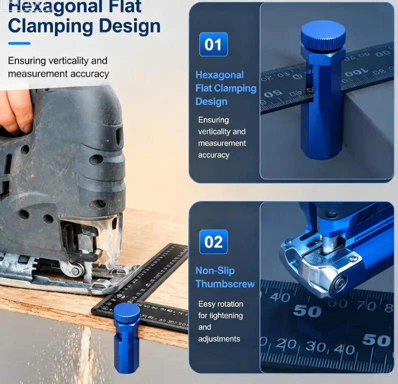 ⚡ 50% OFF Carpentry Stair Gauge Set for Fast, Accurate Layouts