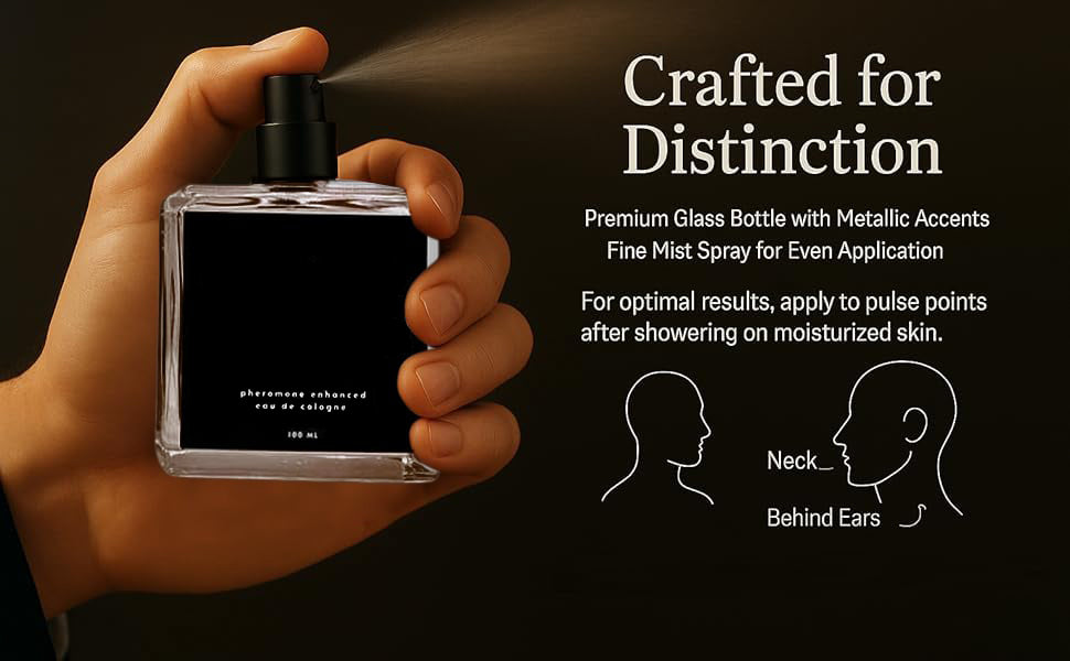 Toxically Masculine - Pheromone Infused Eau de Cologne (100 ml)