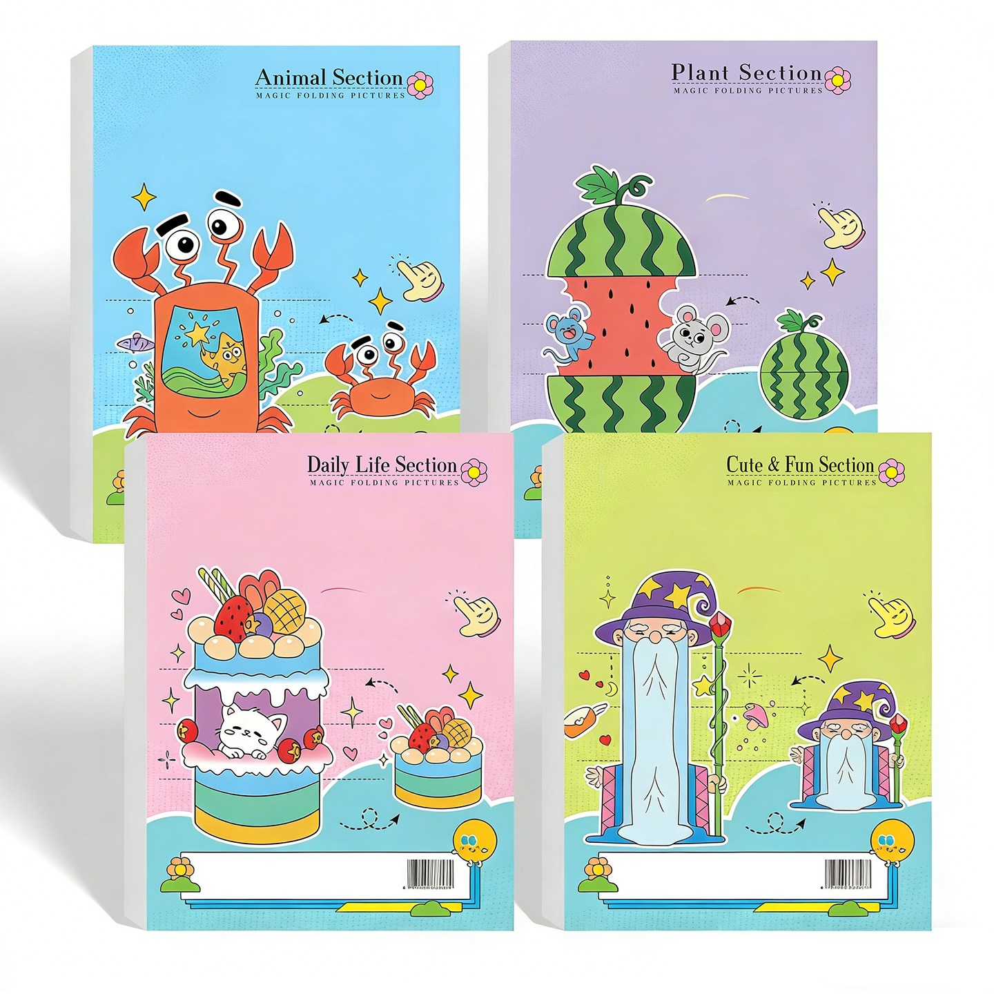 🎨Magic Folding Drawing Book