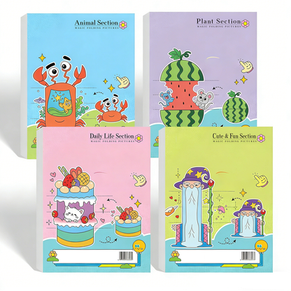 🎨Magic Folding Drawing Book