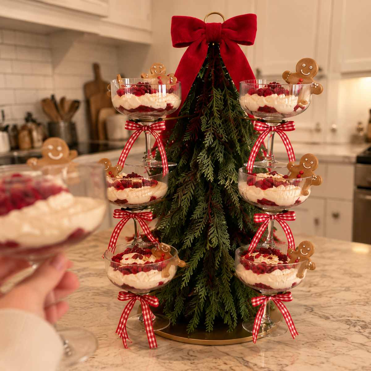 🎁 The Christmas Cocktail Tree – A Holiday Centerpiece Everyone Will Love