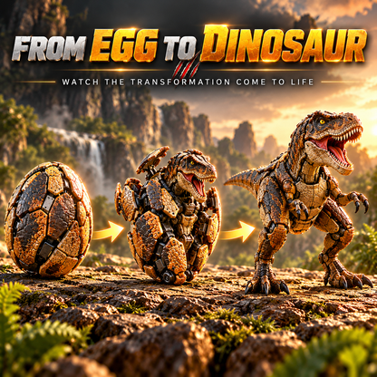 🦖 Egg to Dinosaur™ – Transforming Dino Egg toy🥚