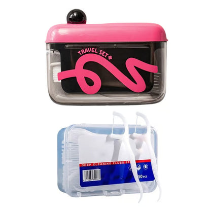 🔥Last Day Sale 50% OFF🔥Travel-sized Automatic Pop-Up Dental Floss Box✨